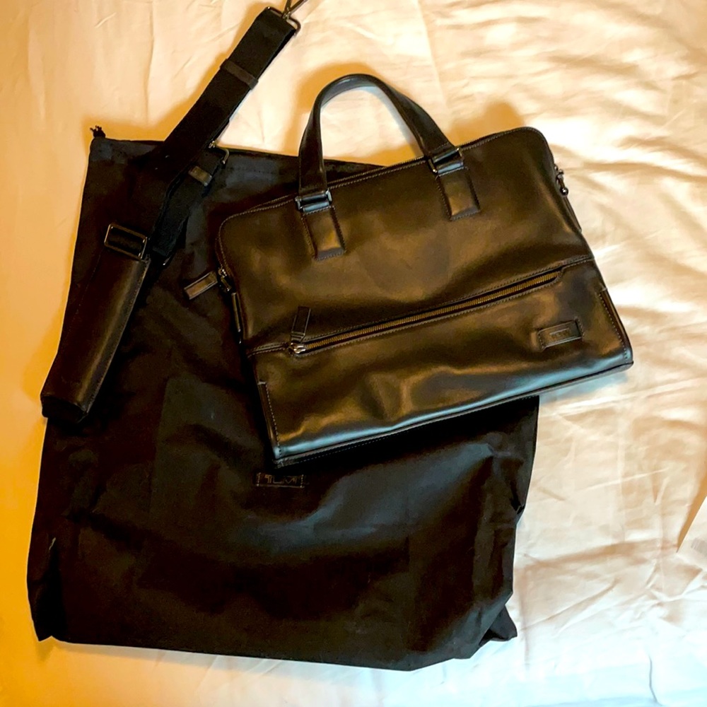 Tumi Taylor Portfolio Briefcase. NWOT